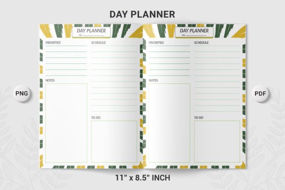 Download KDP || Day Planner || V2 || 04 - Premium Resources