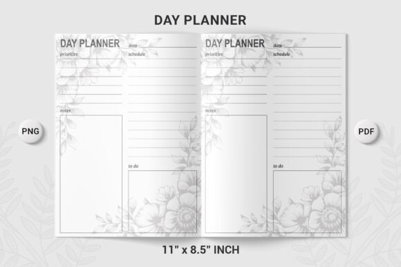 Download KDP || Day Planner || 08 - Premium Resources